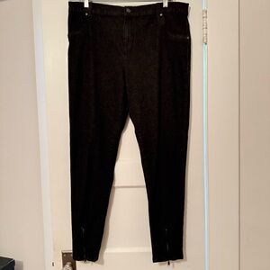 Women’s High Rise Skinny-Leg Jeans with Ankle Zip